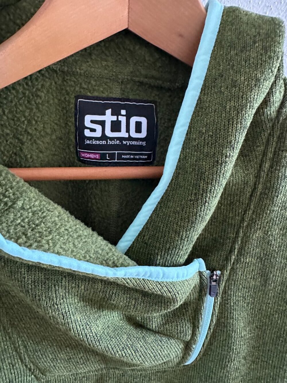 STIO Sweetwater 1/4 Zip Pullover Women's Medium Fleece Hoodie - Picture 5 of 5